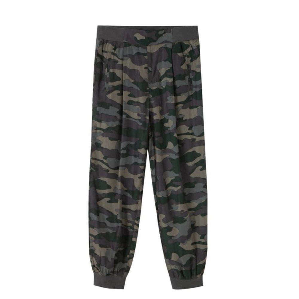 Truce Jogger Pants Satin Camo Casual Comfy Neutral